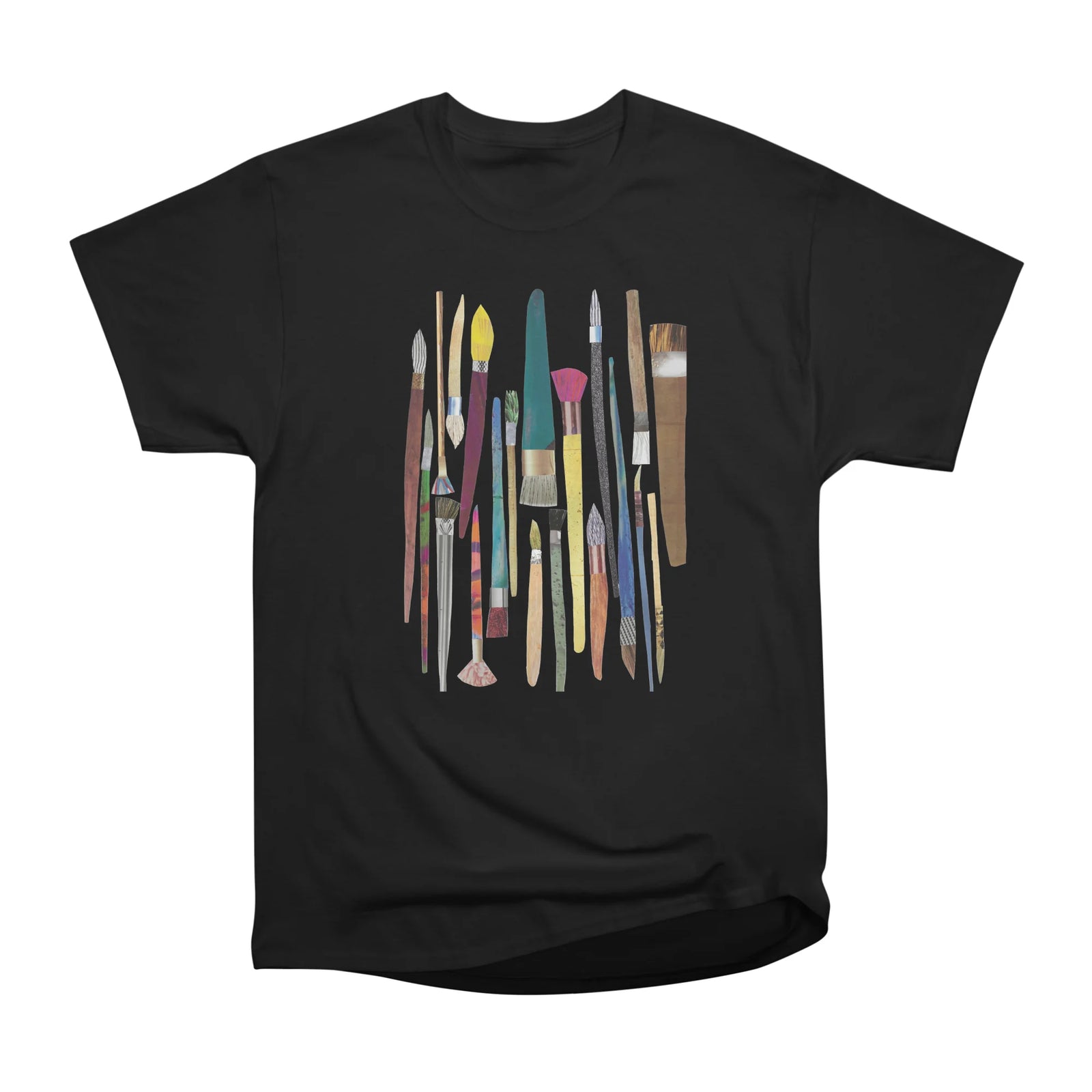 Paintbrushes Collage