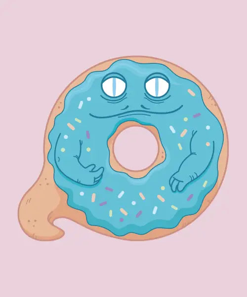 Jabba the Blue Donut