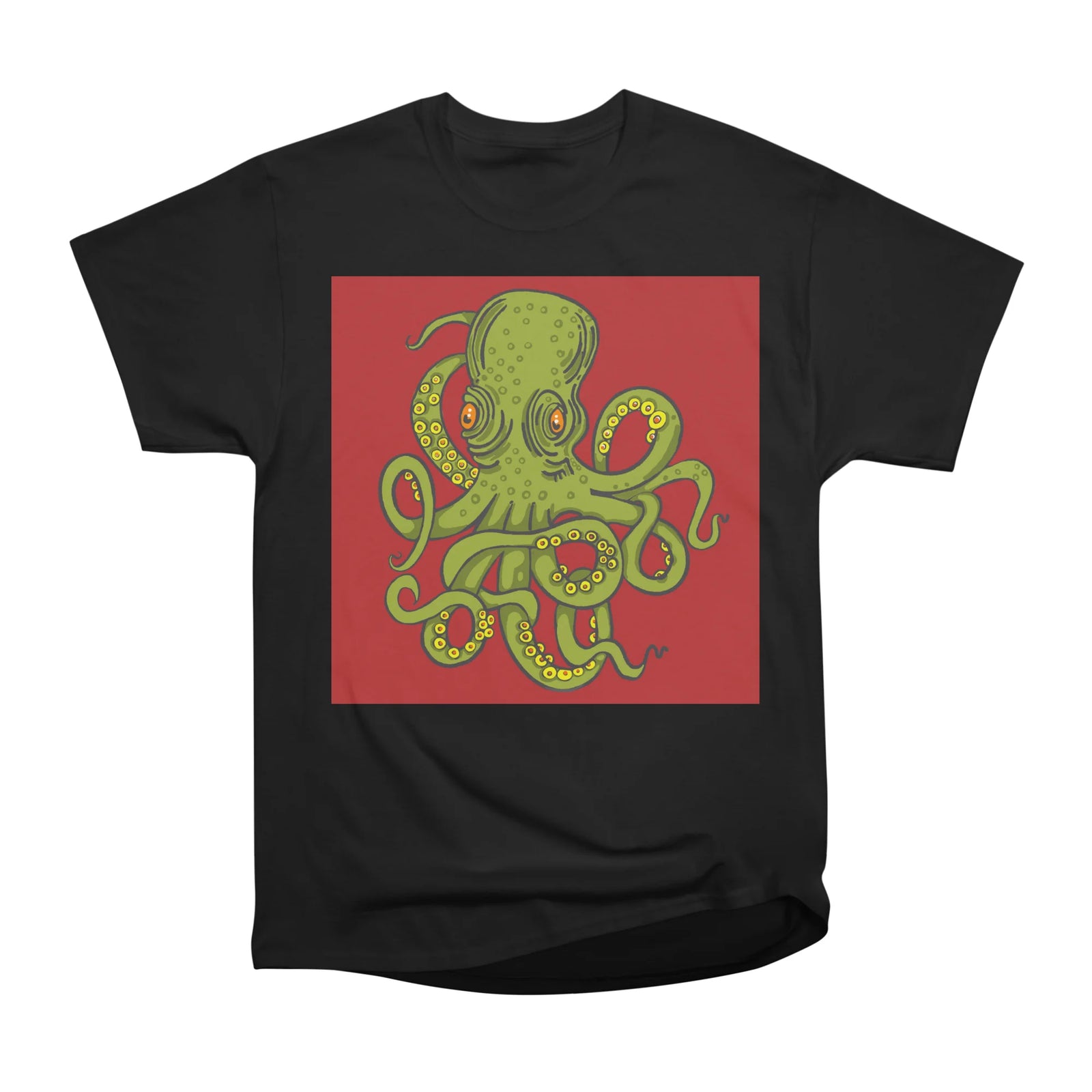 Octopus on Red