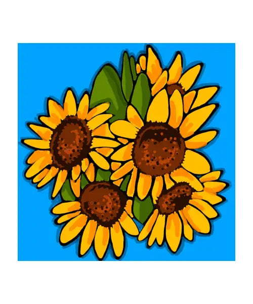 Sunflowers, sun powers