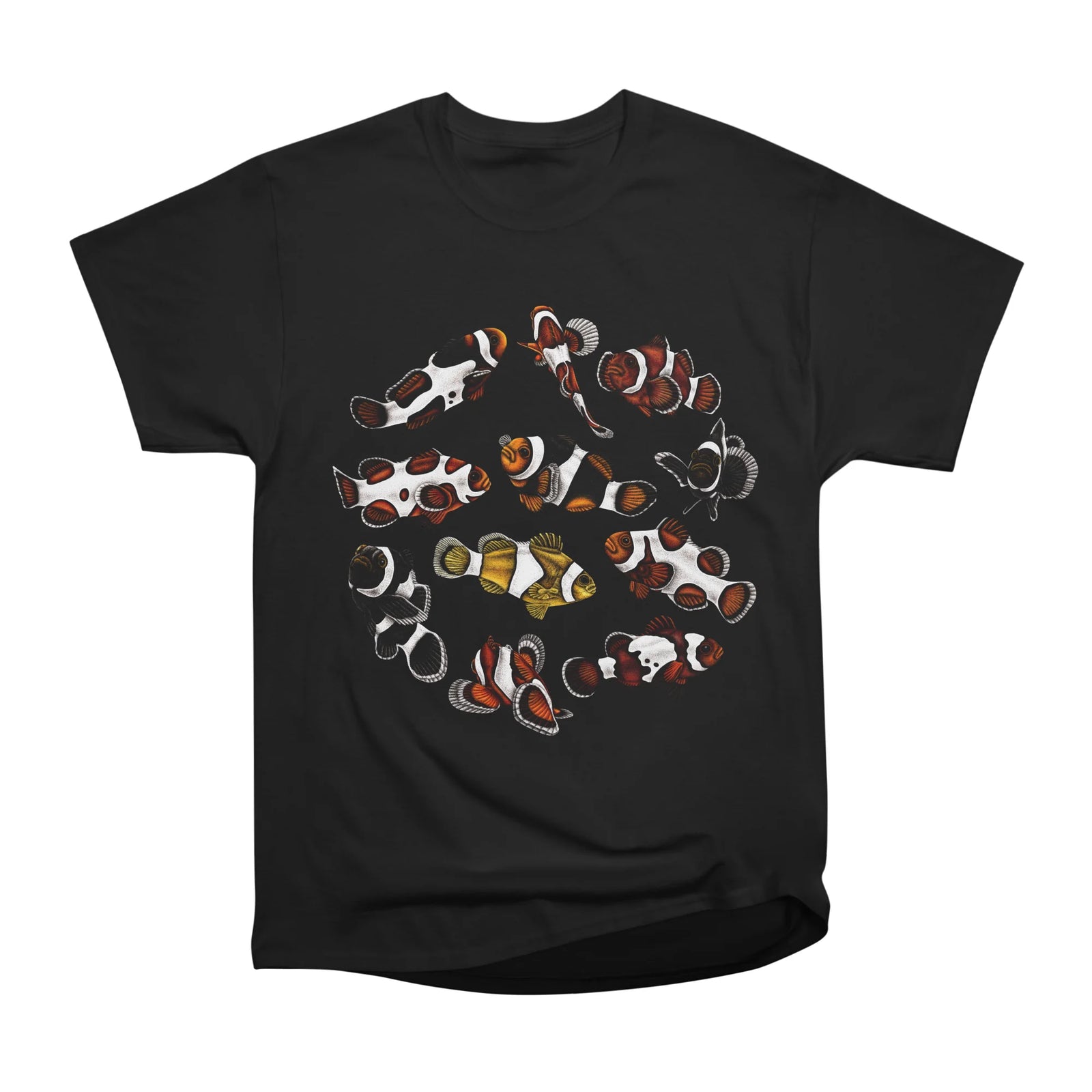 Designer clownfish circle