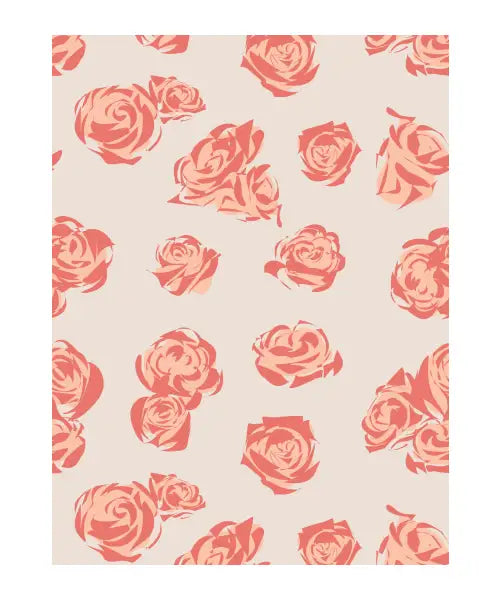 Retro Roses Pattern