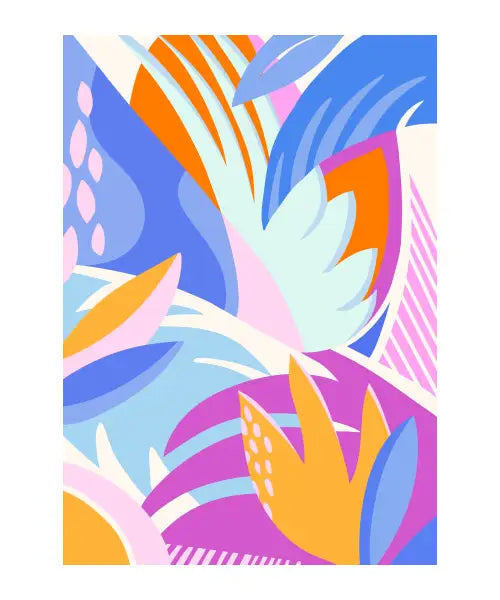 Vibrant Tropical Pattern