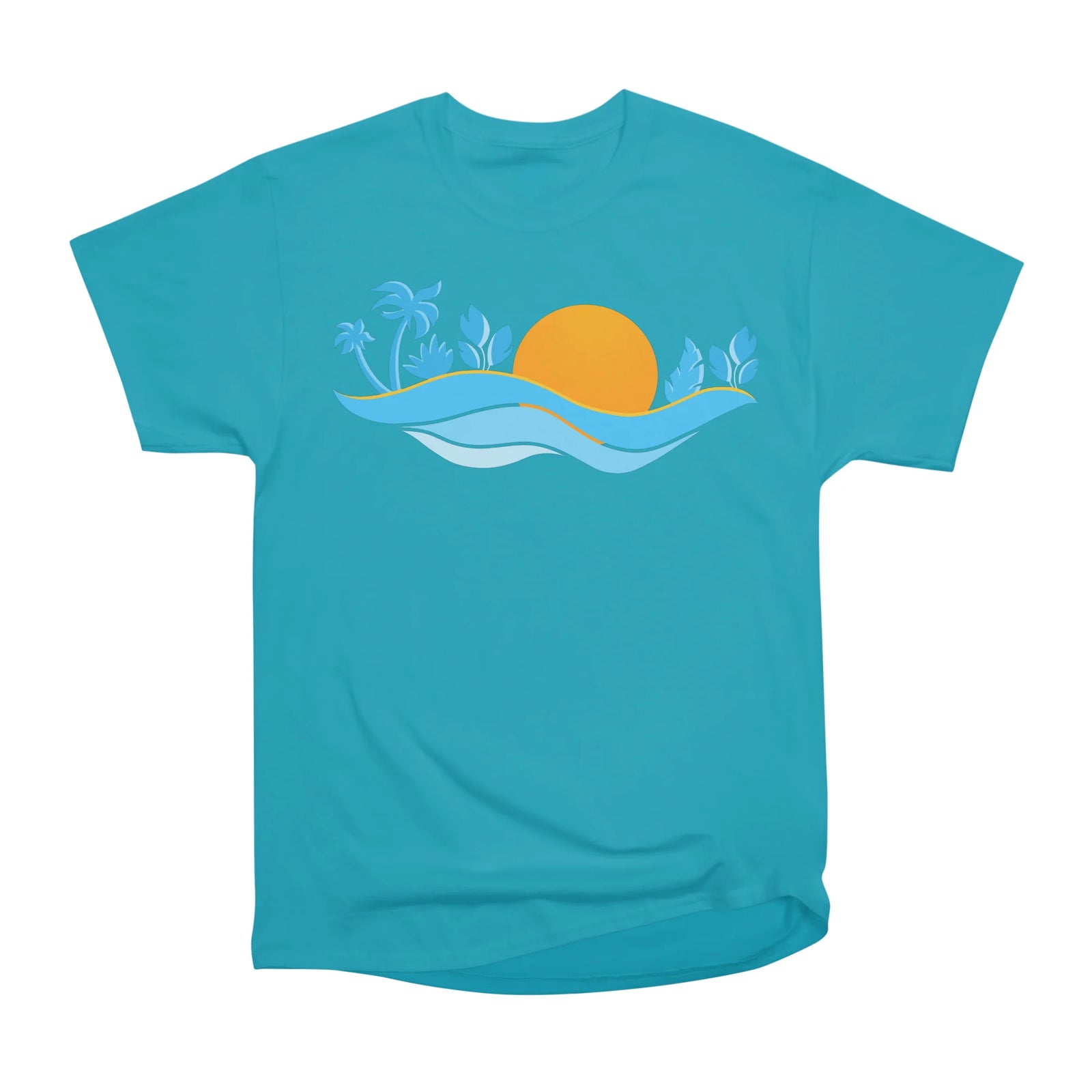 Tropical Beach Scene