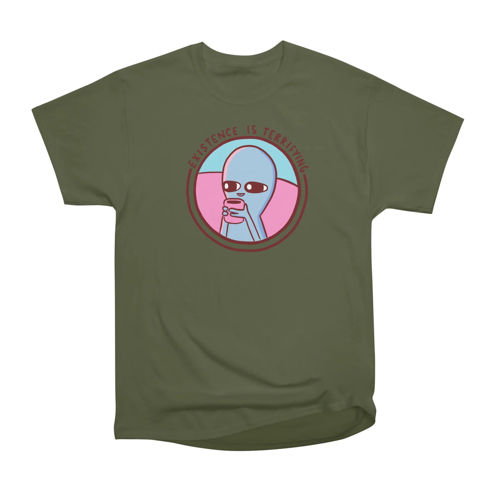 EXISTENCE IS TERRIFYING ICON