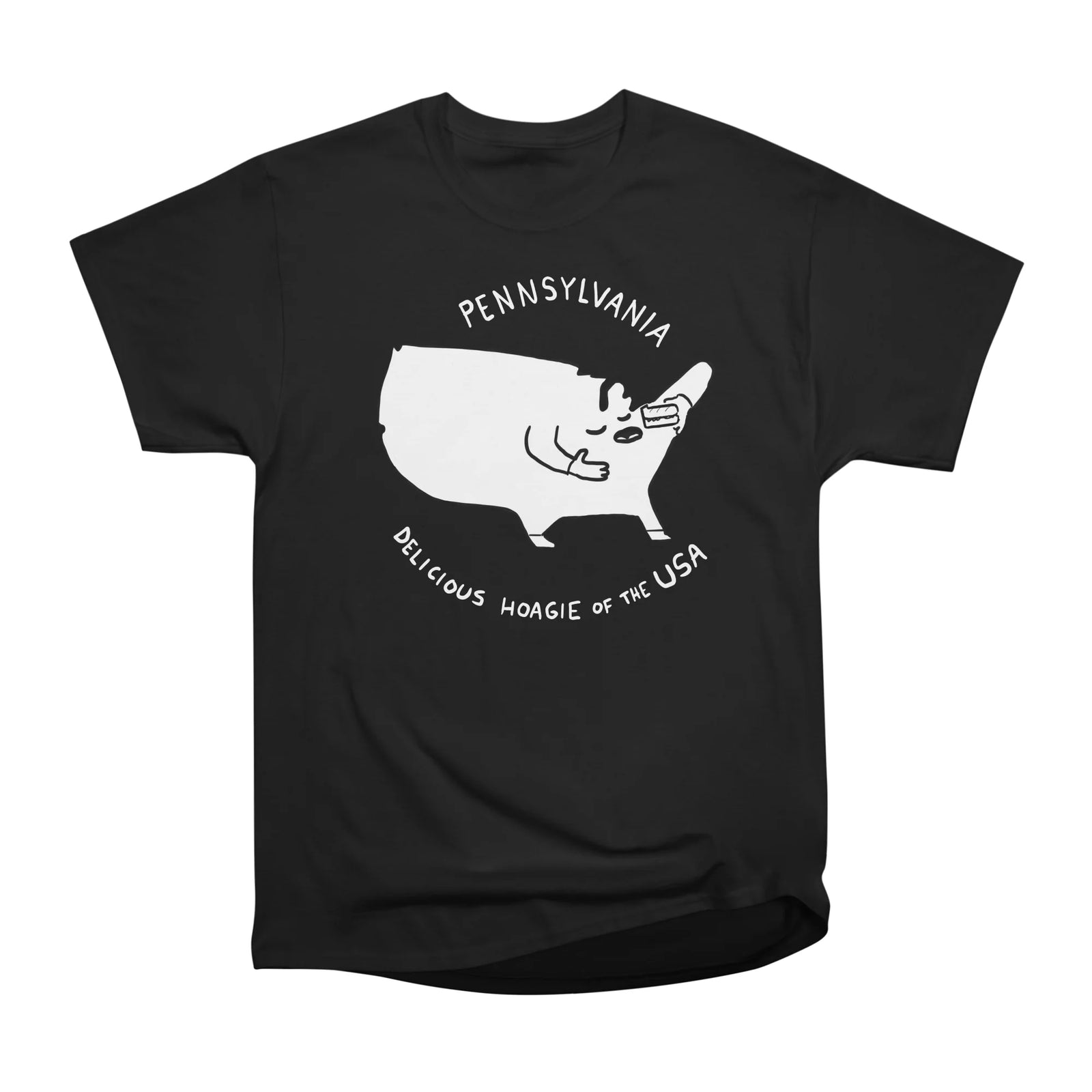Pennsylvania White Text