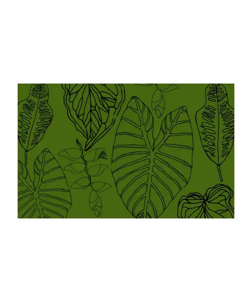 Tropical leafs mask