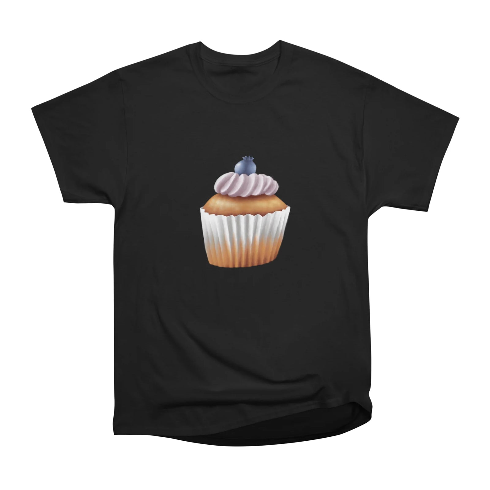 Blueberry cupcake