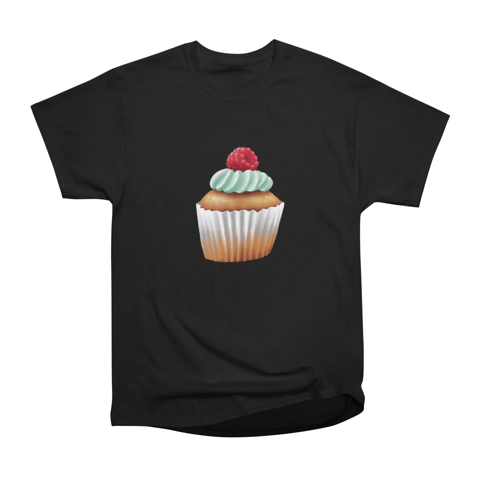 Raspberry cupcake