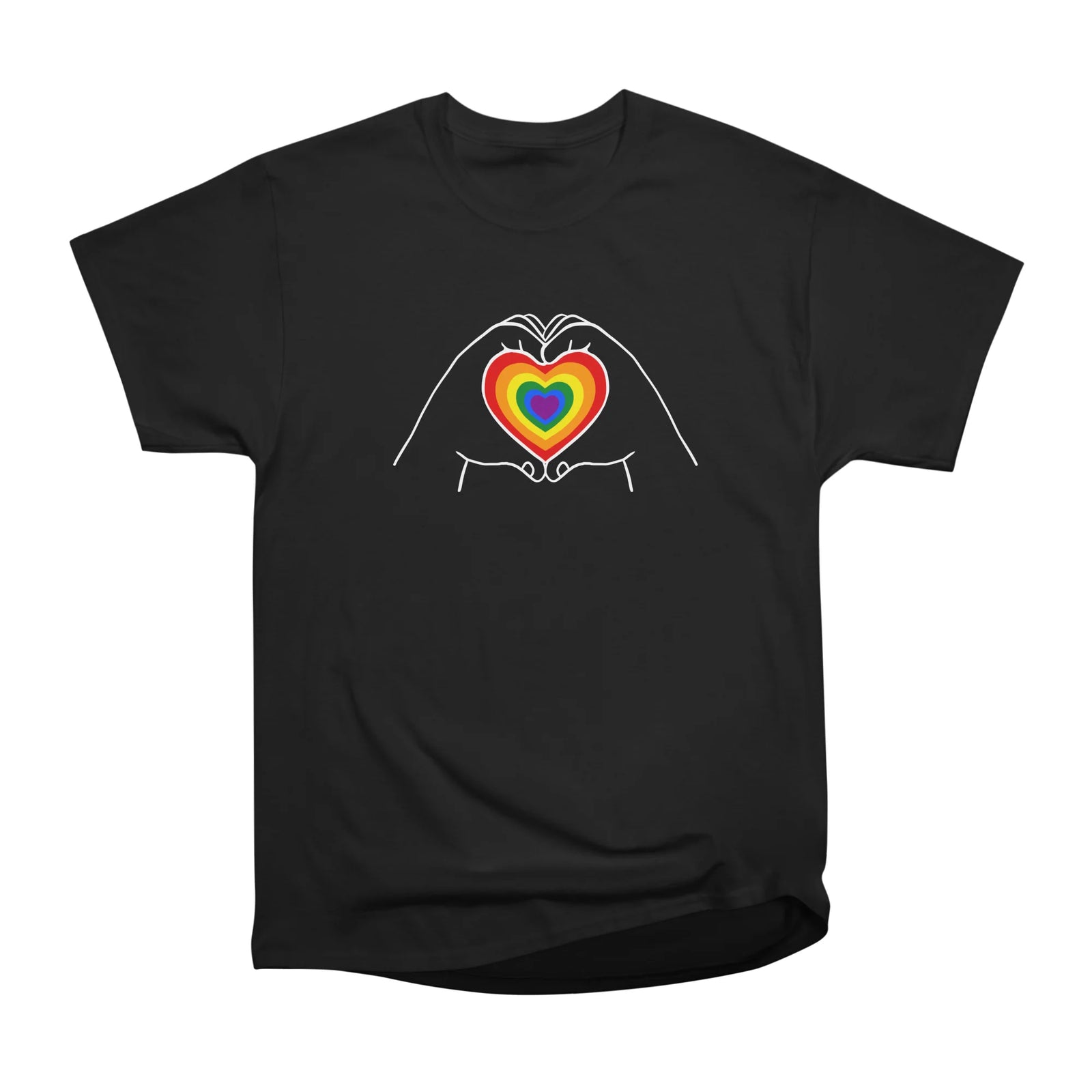 Rainbow heart