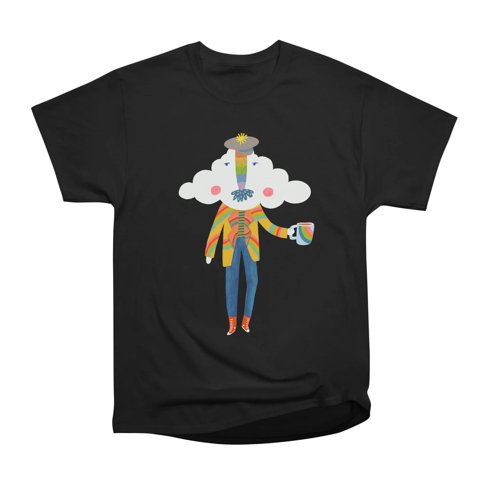 Mr. Cloud with Coffee