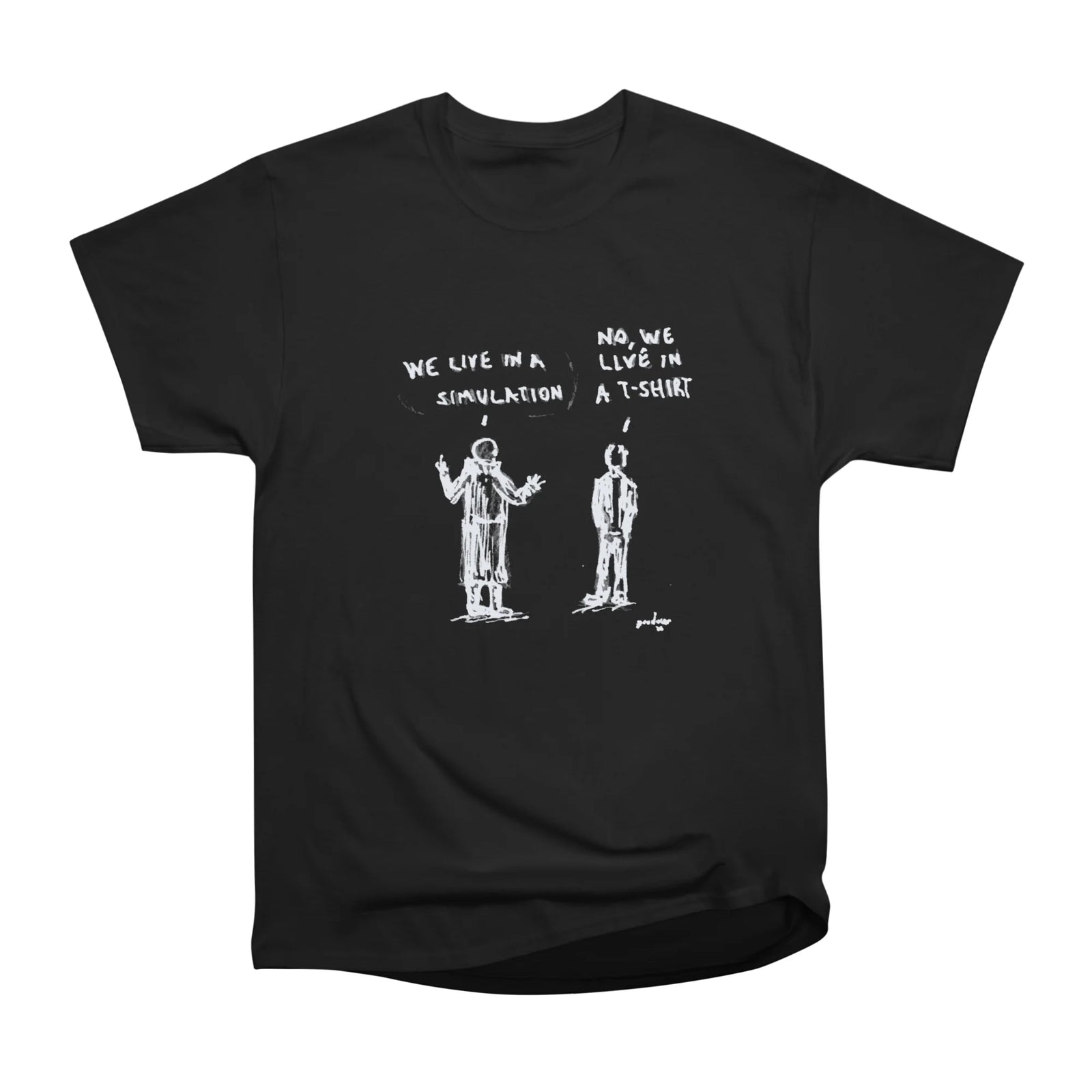Simulation Denier (Dark clothes)