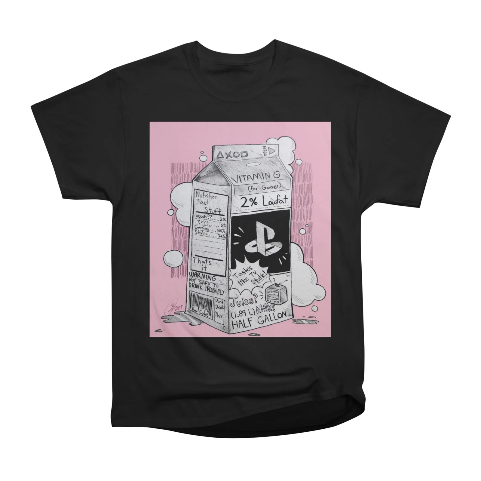 Drink up gamers (pink)