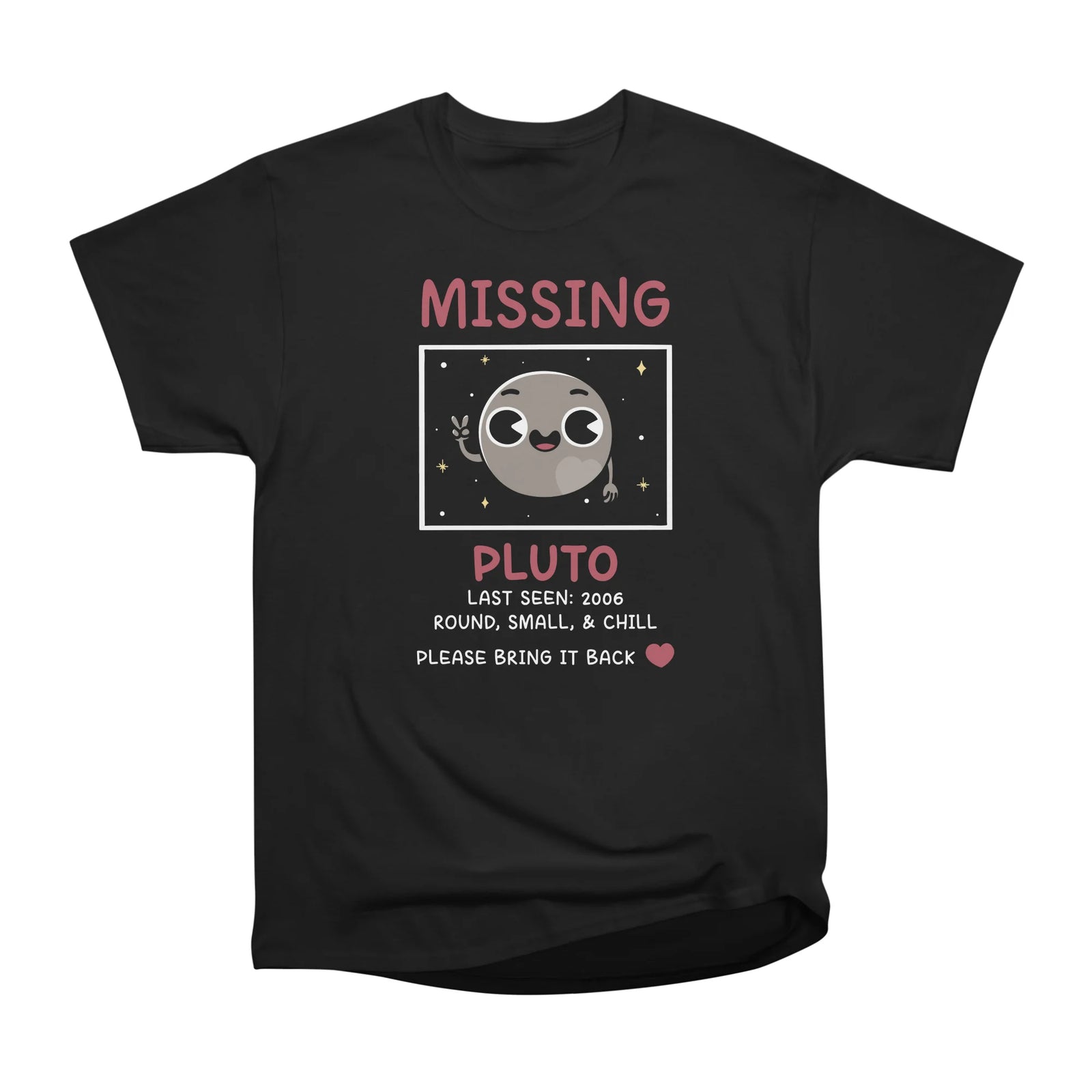 Missing Pluto