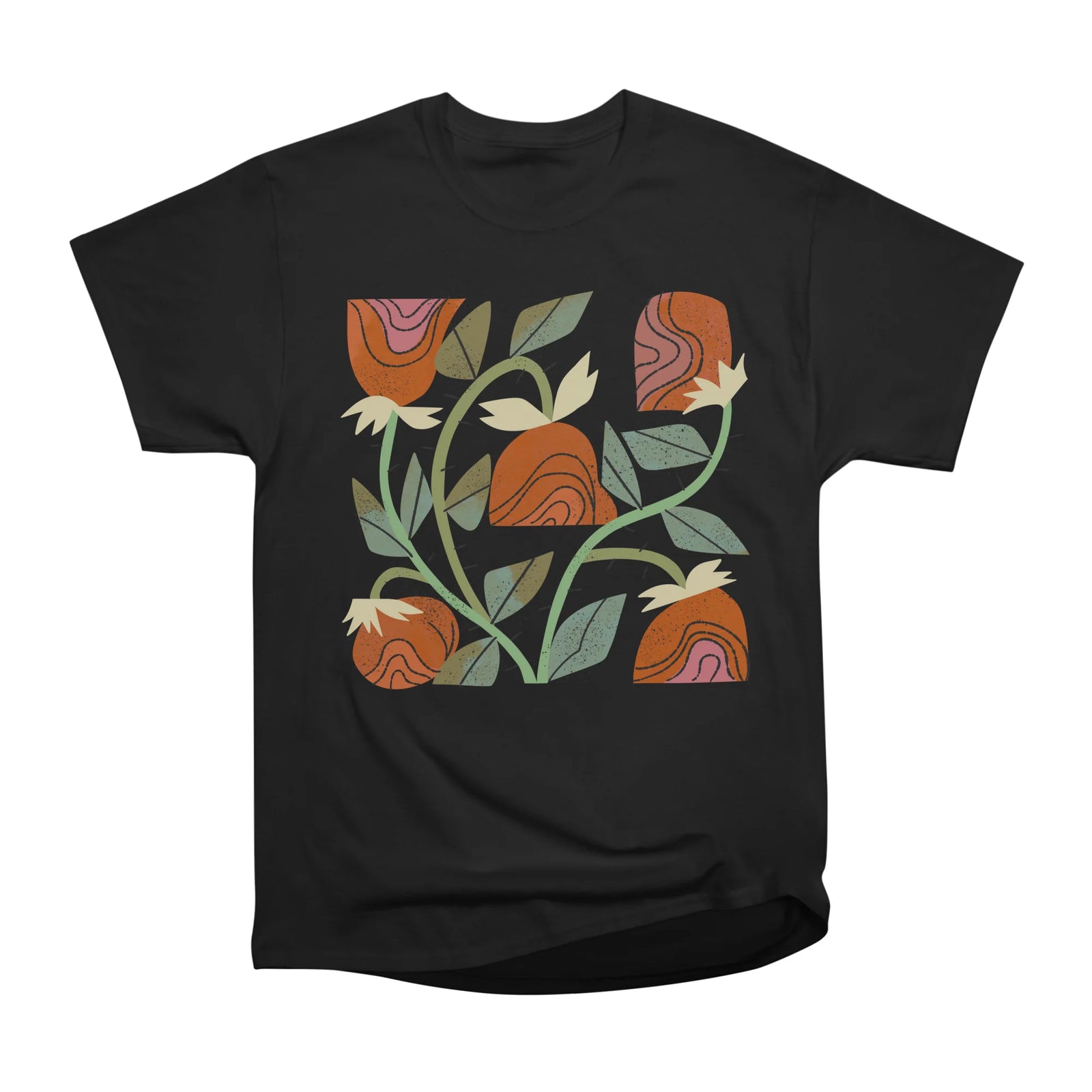 Five Wild Roses