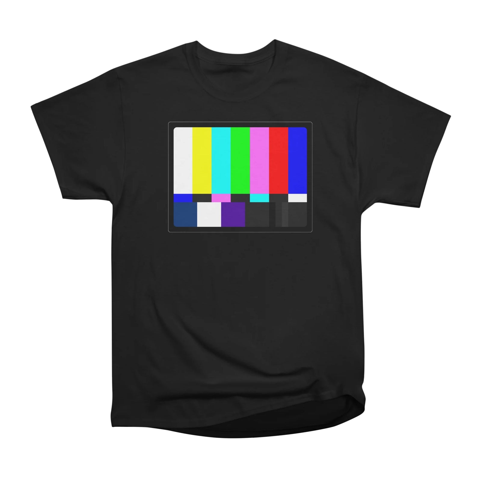 SMPTE TV Color Bars Test Pattern