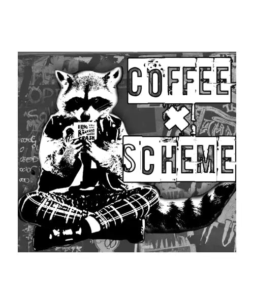 Coffee & Scheme Raccoon
