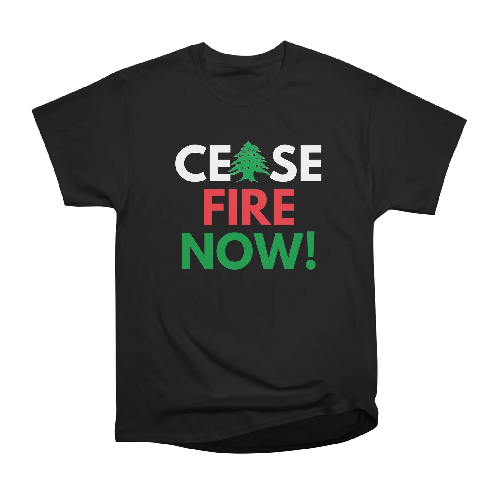 Ceasefire Now! {Dark background)