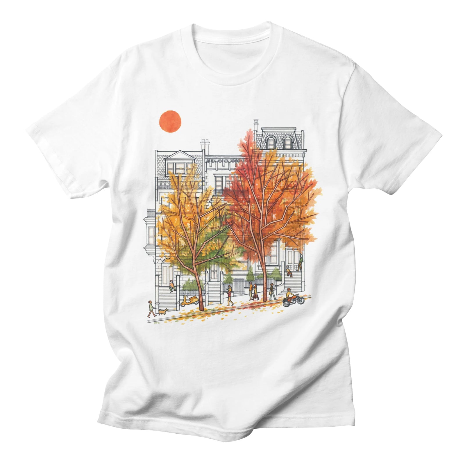 Autumn Cityscape