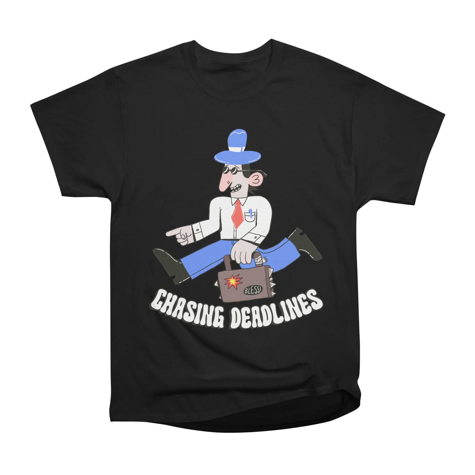 Chasing Deadlines - Character Illustration