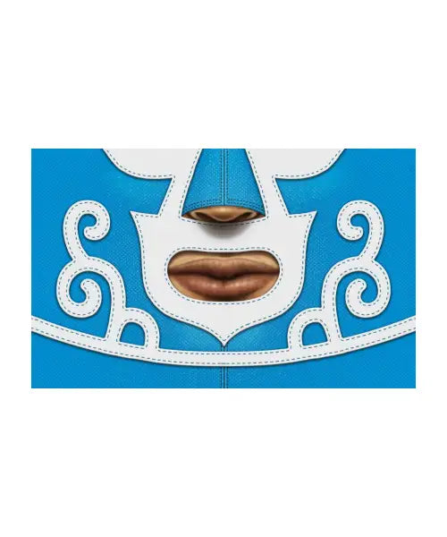 Mexican Wrestler (Blue)