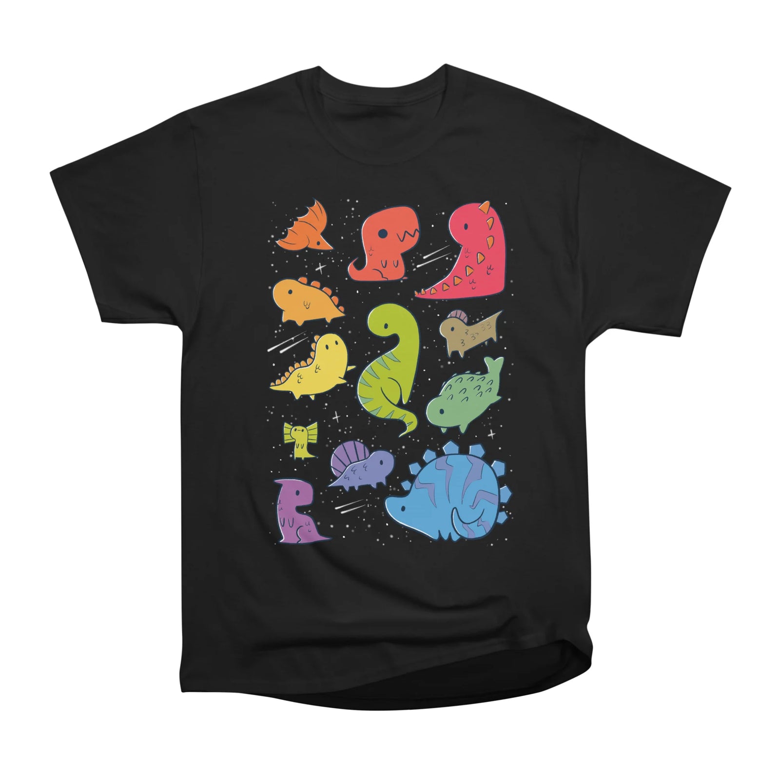 Tiny Rainbow Dinosaurs