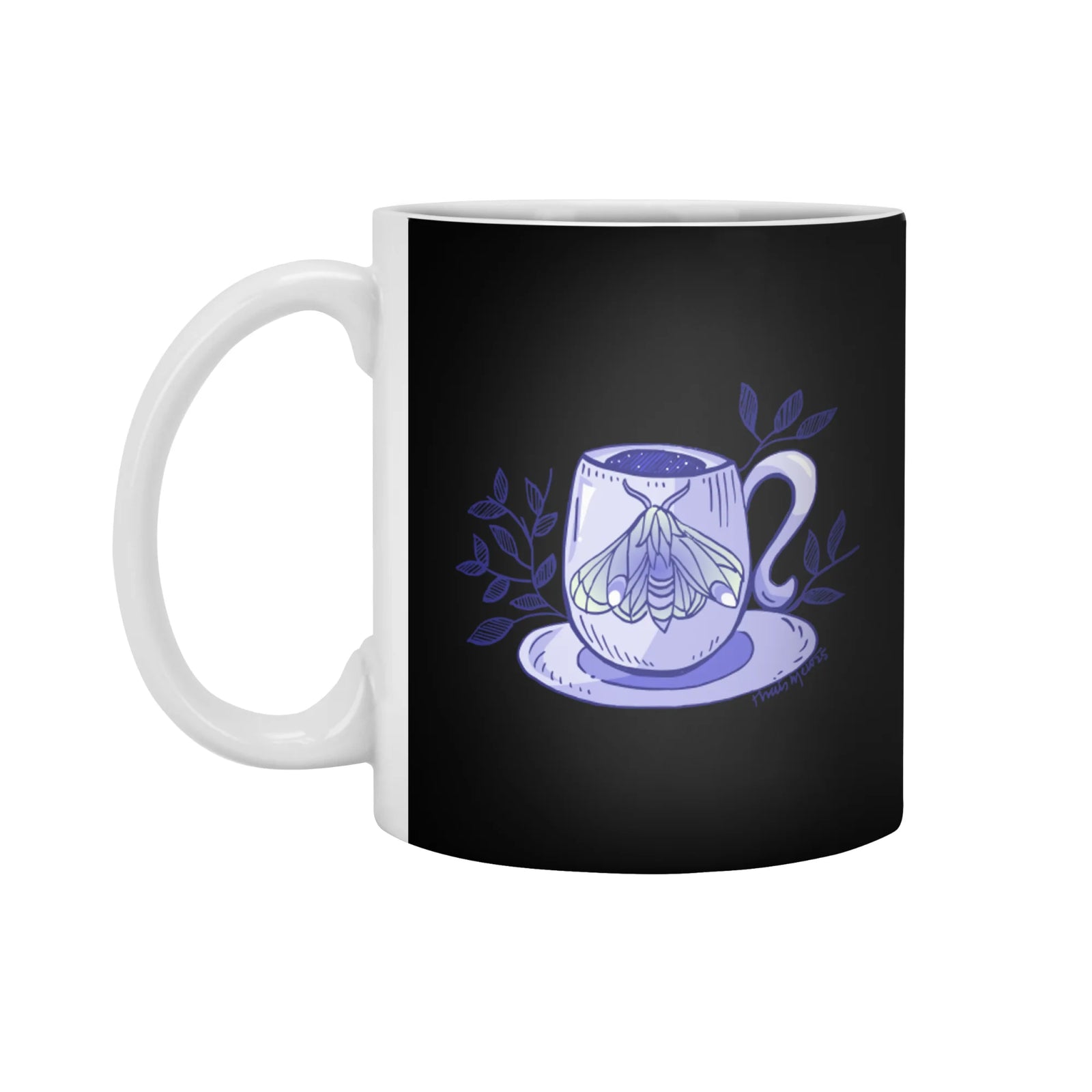 Cozy Moth Mug | Nature Inspired Art