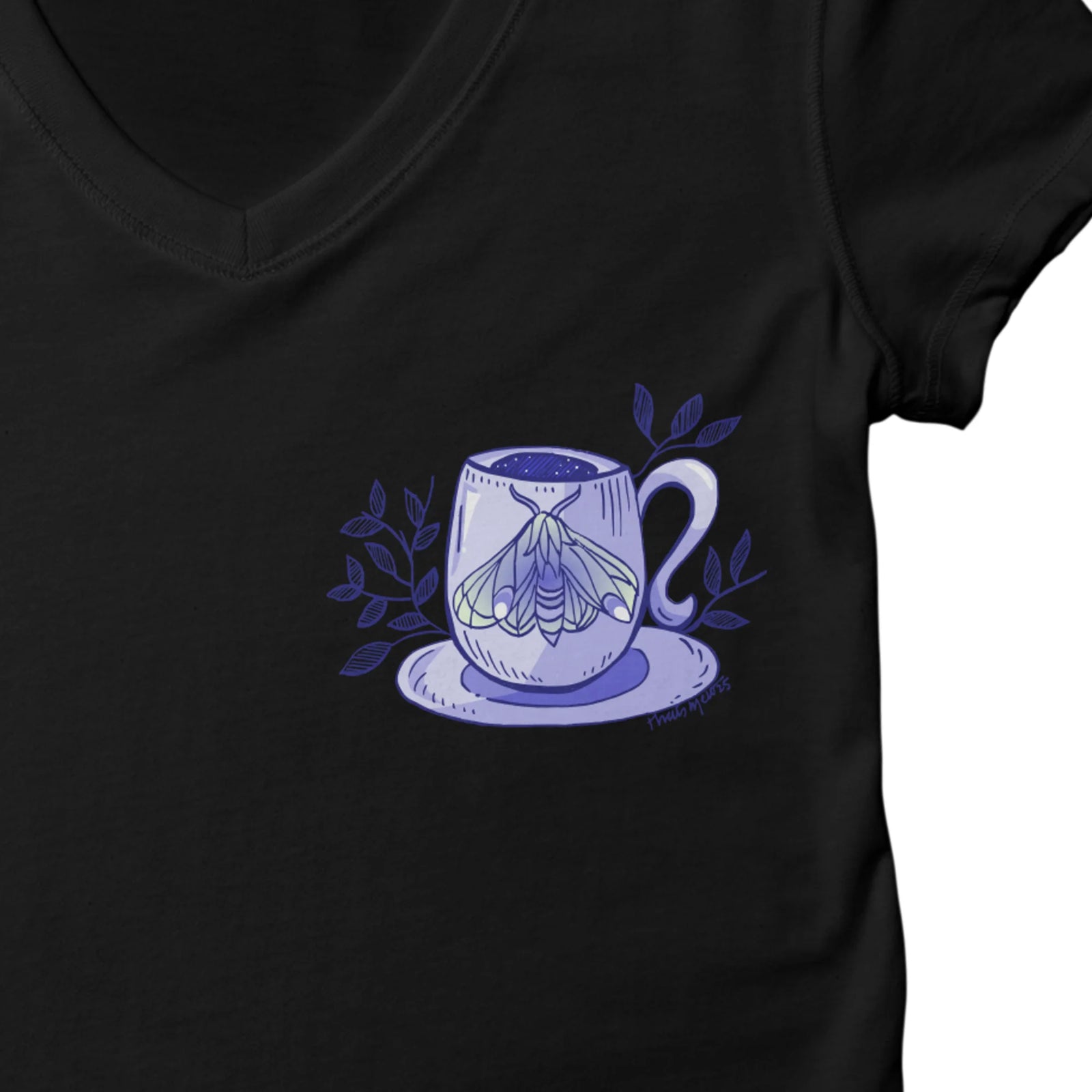Cozy Moth Mug | Nature Inspired Art - crest