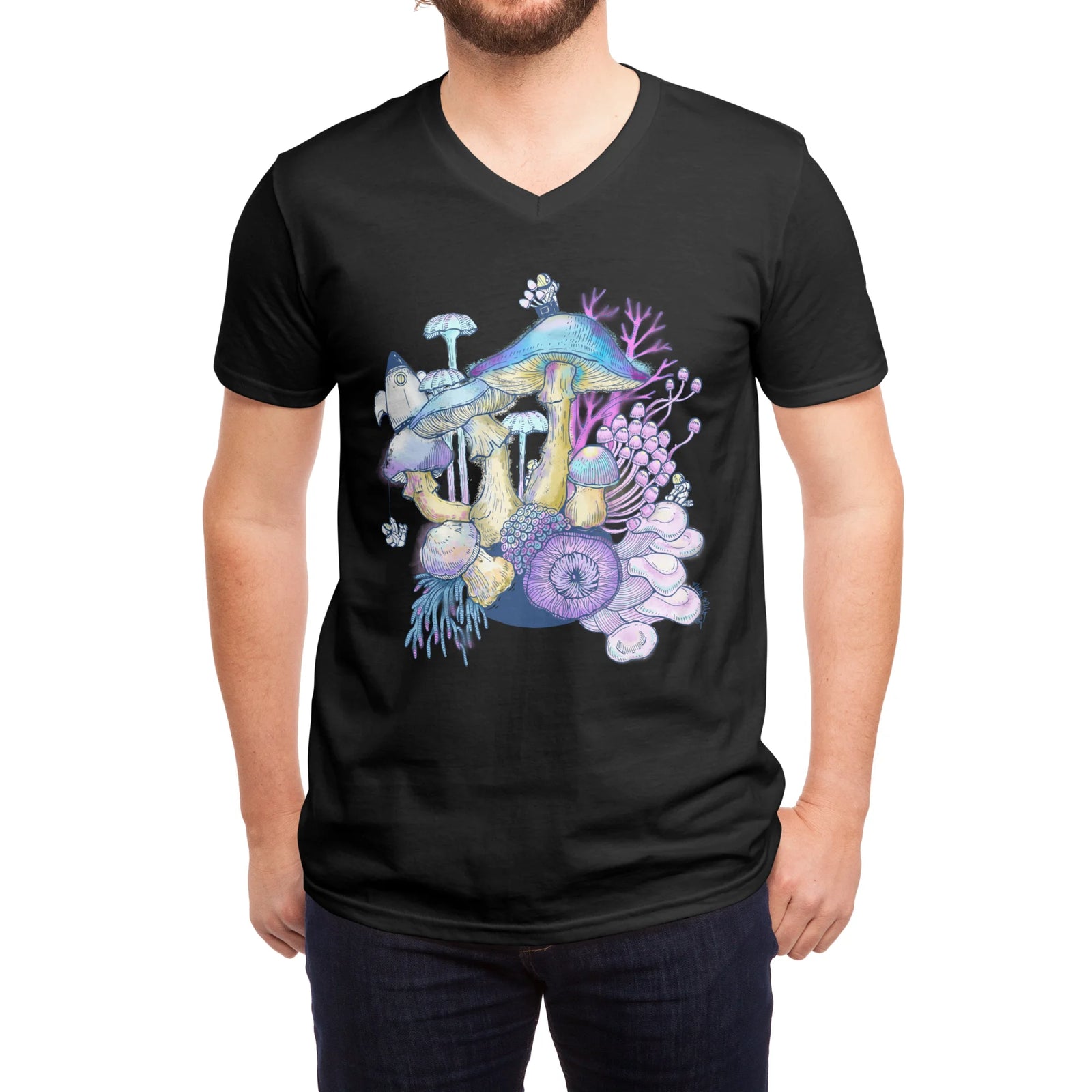 Cosmic Mushroom Garden - model_front