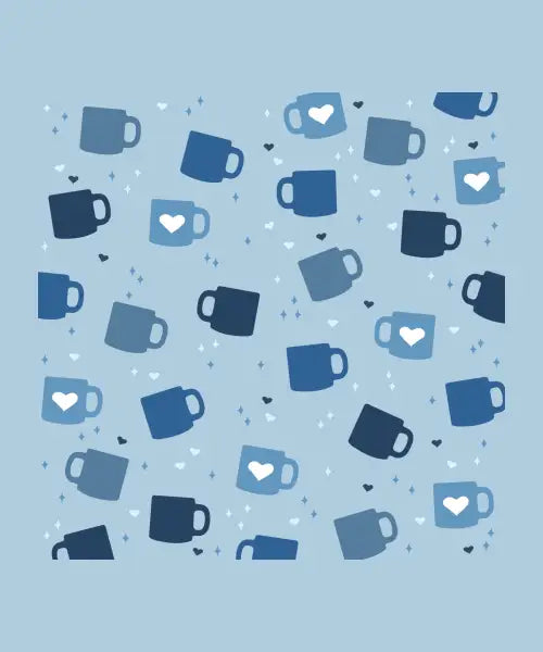 Blue Mugs