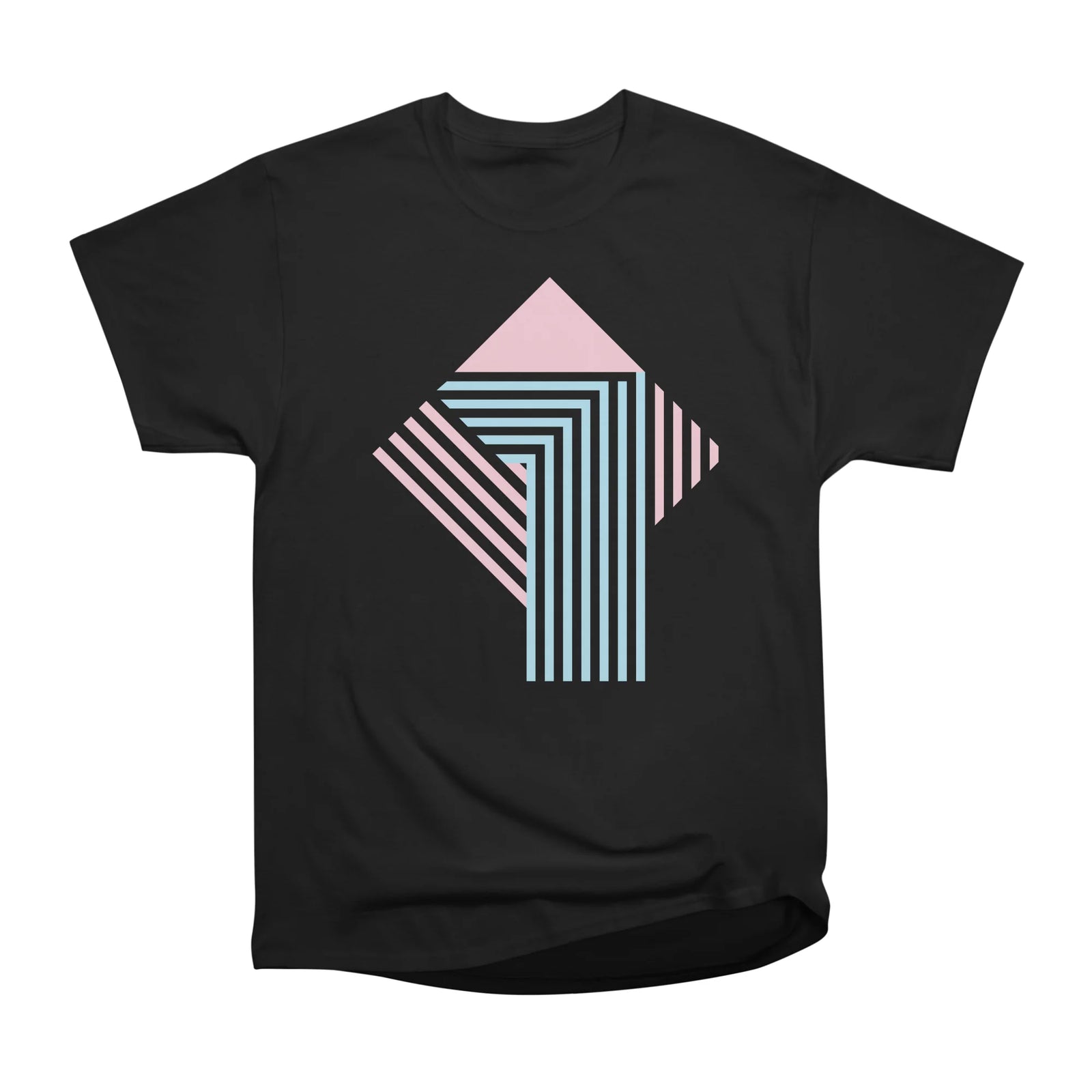 80s Abstract Geometric Waterfall