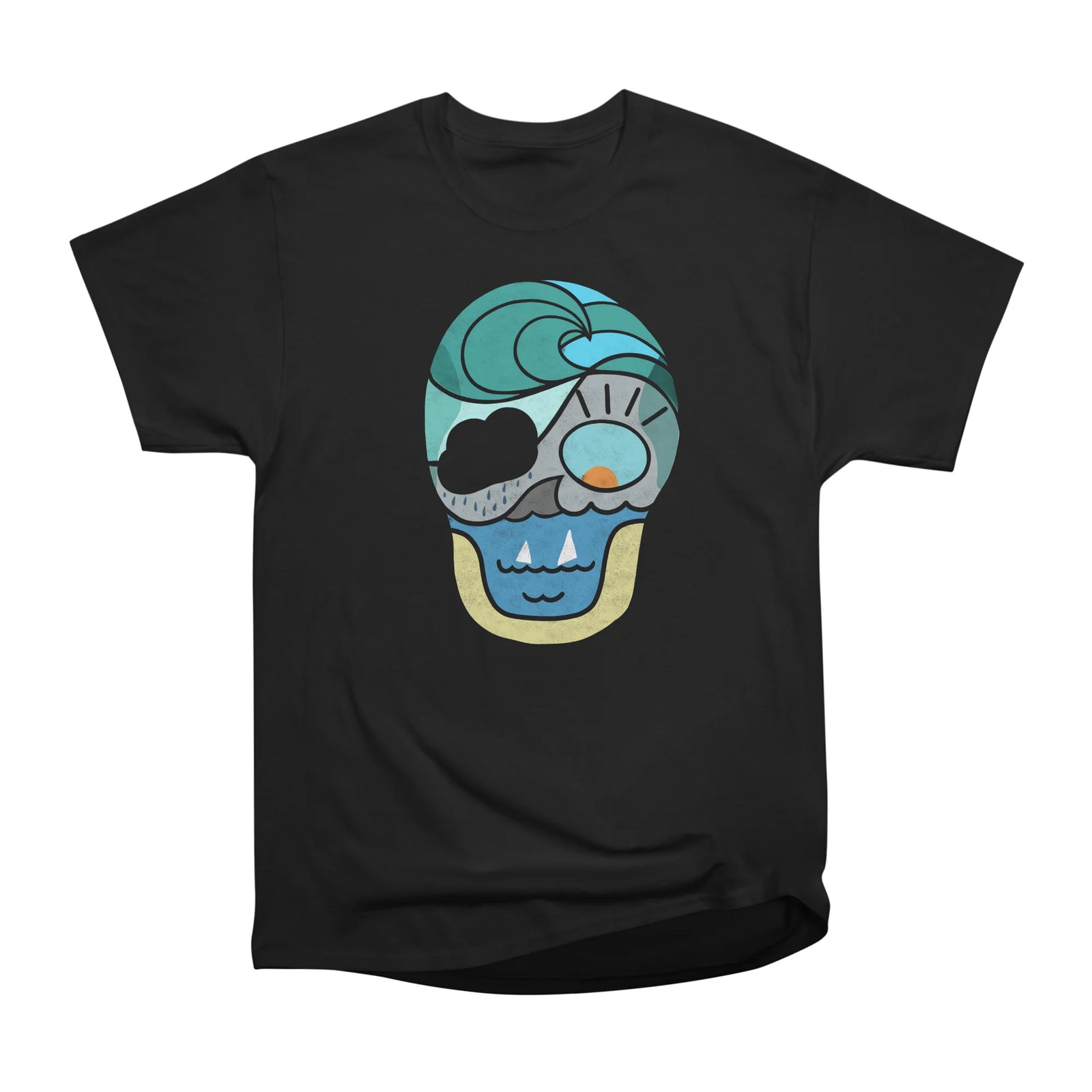 Spooky Surf Skull