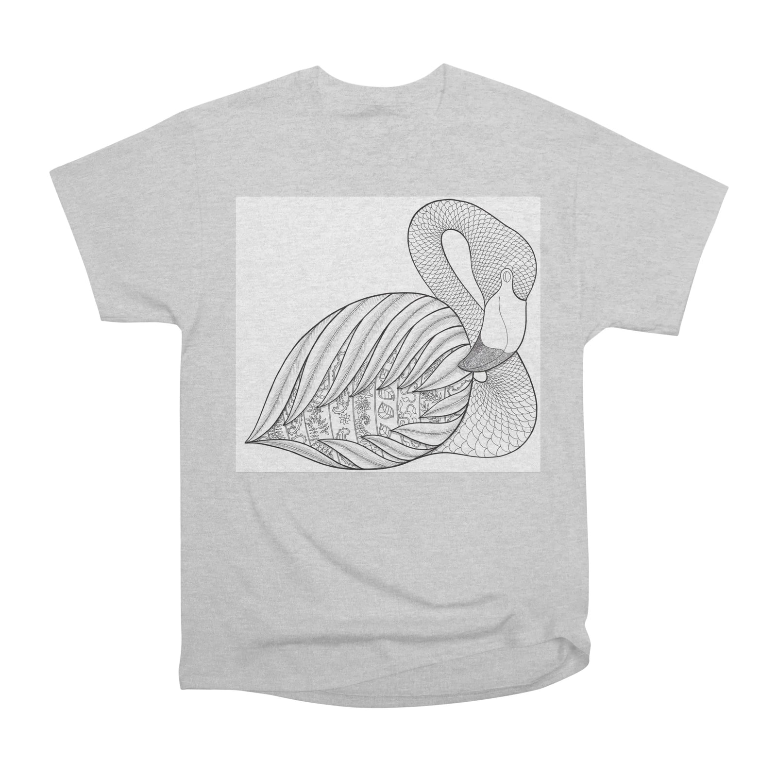 Flamingo line work