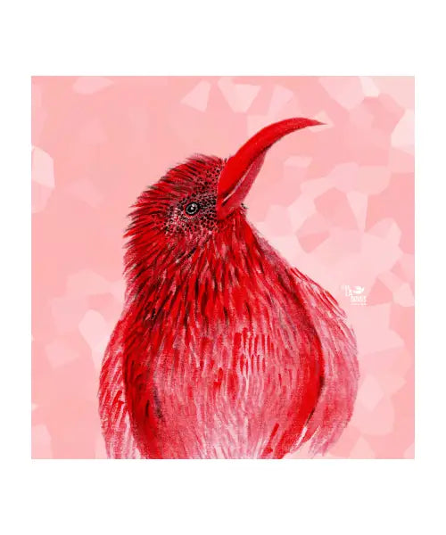 Ruby Red Bird