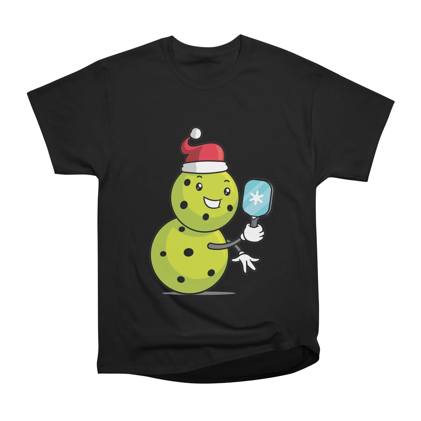 Pickleball Snowman
