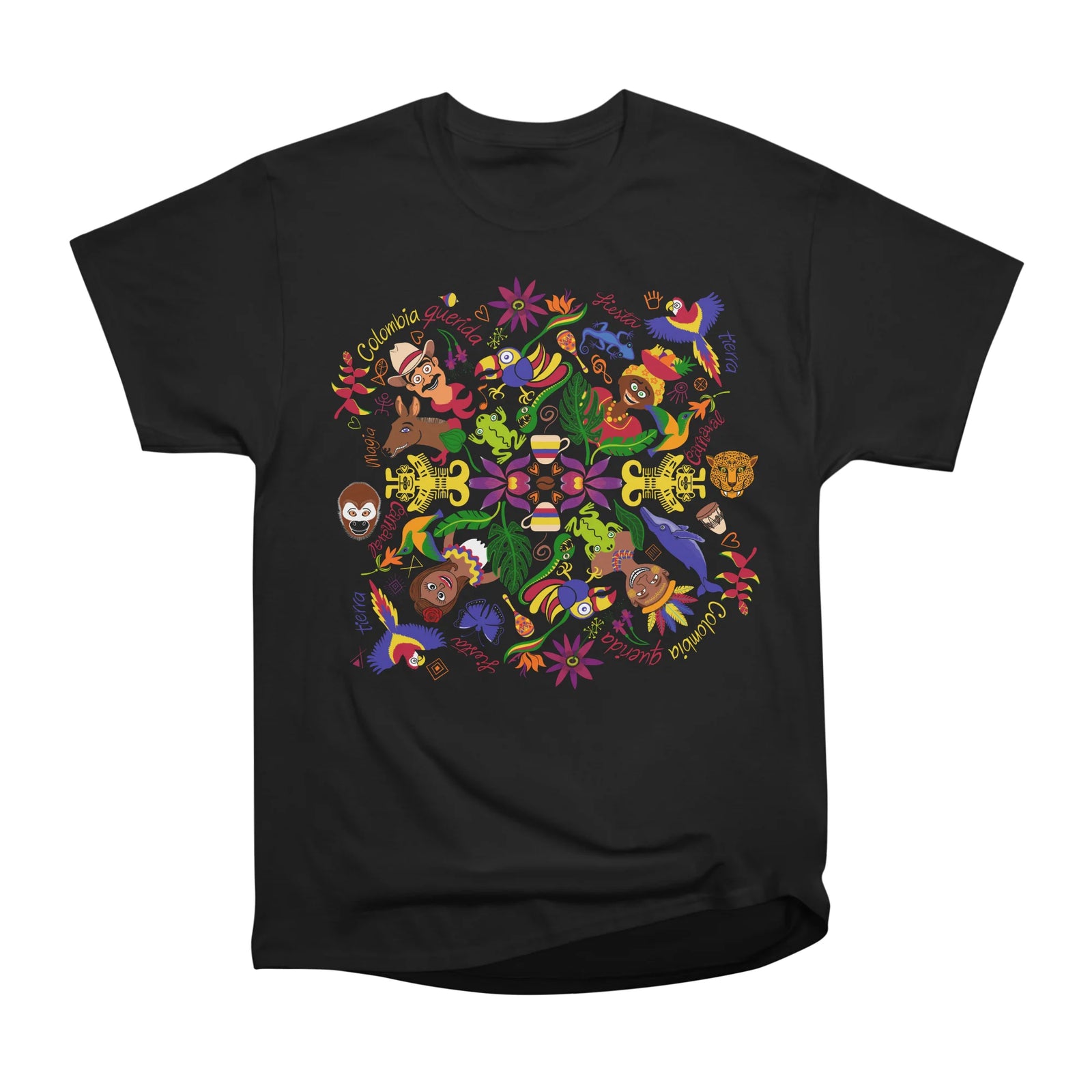 Magic and charming Colombia pattern design